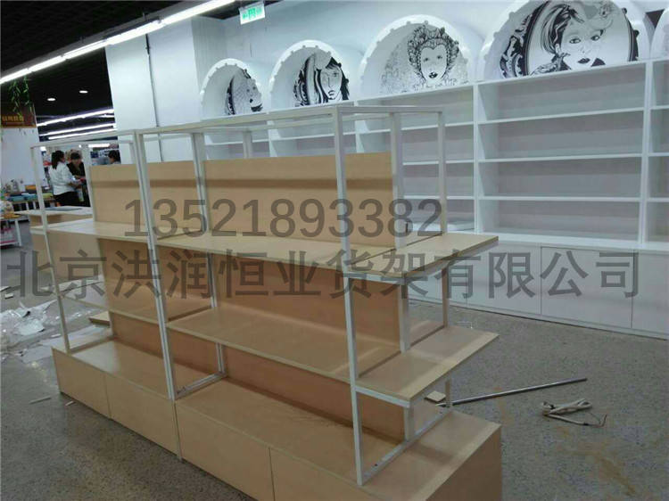 鐵木鋼木結(jié)合貨架