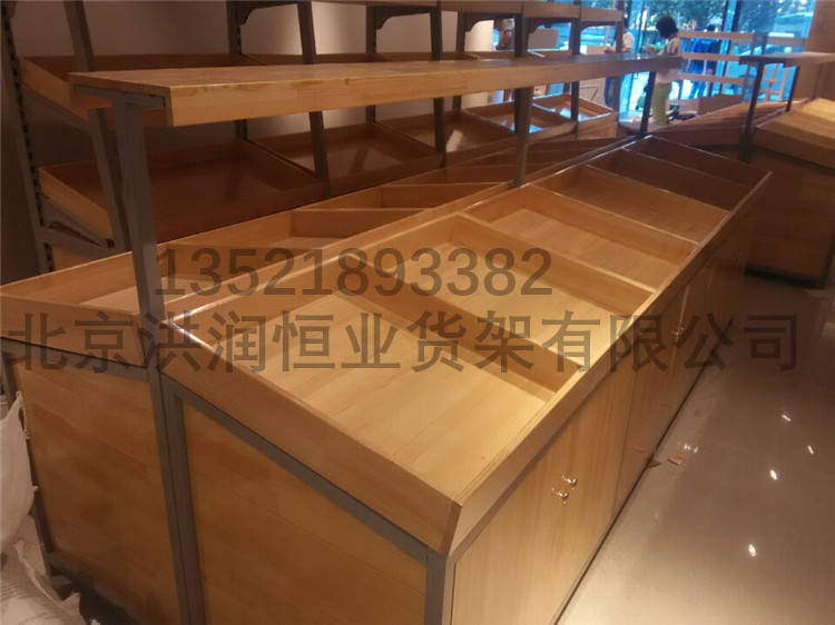 鐵木鋼木結(jié)合貨架