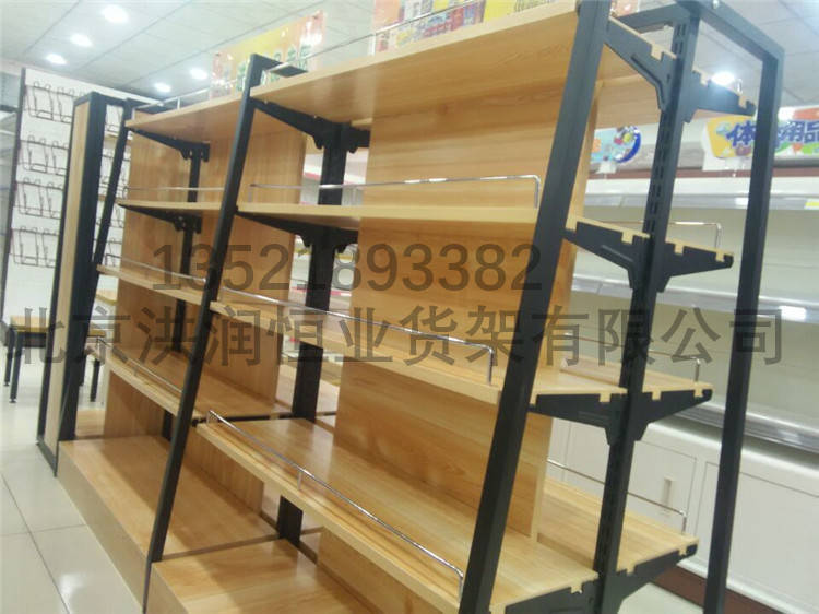 鋼木鐵木結(jié)合貨架